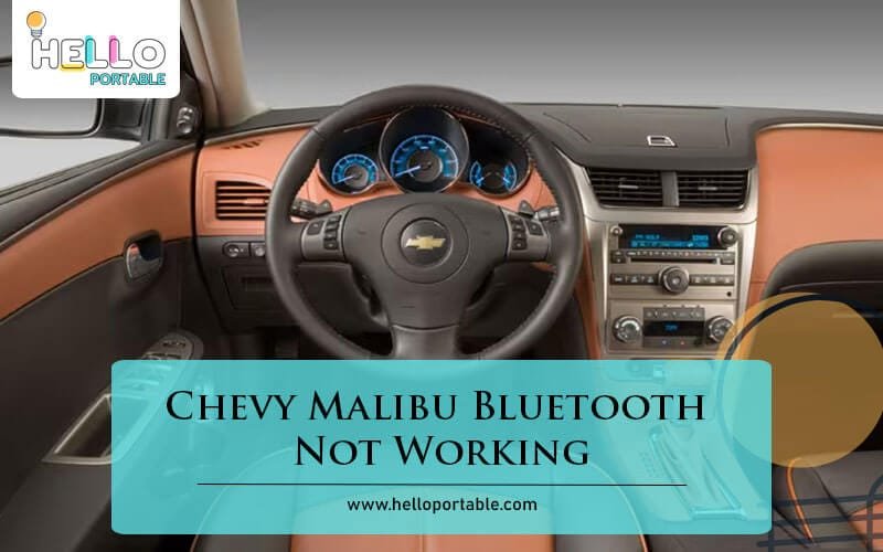 Chevy Malibu Bluetooth Not Working-Fi