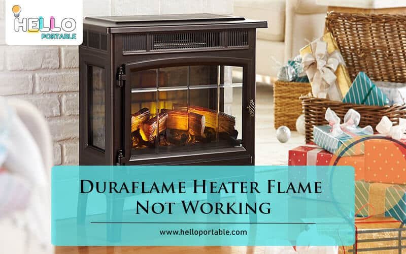 Duraflame Heater Flame Not Working-Fi