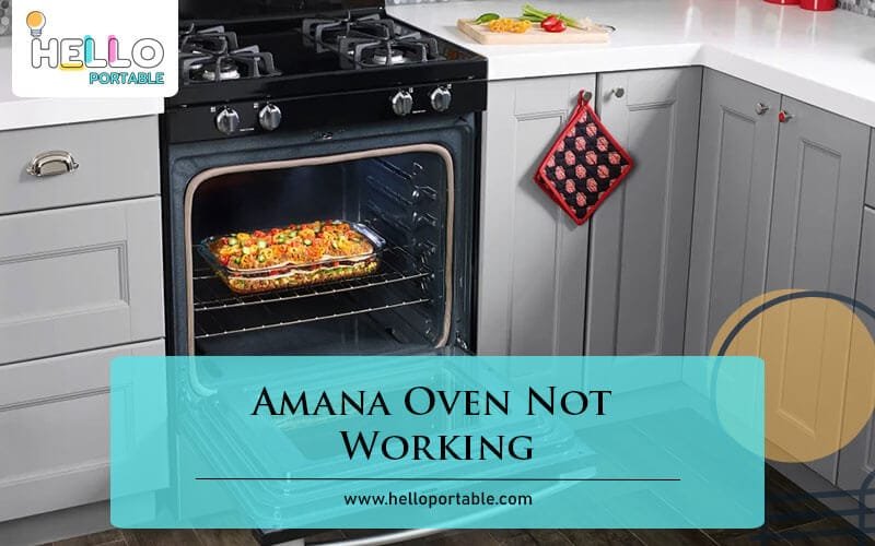 Amana Oven Not Working-FI