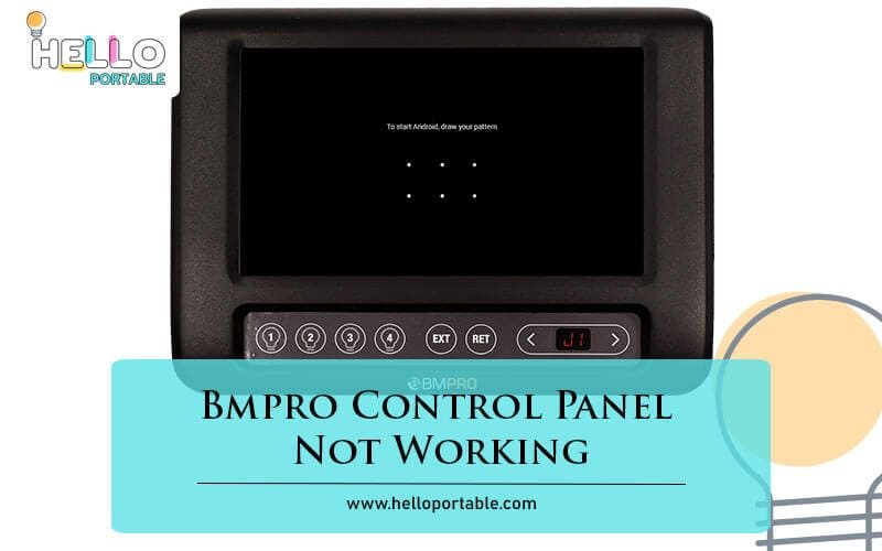 Bmpro Control Panel Not Working-Fi