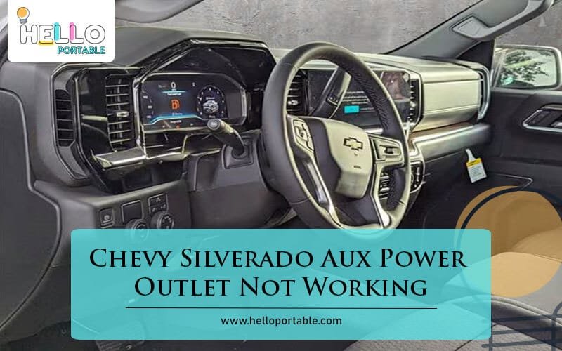 Chevy Silverado Aux Power Outlet Not Working-Fi