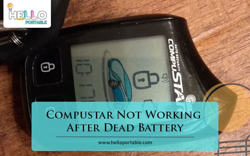 Compustar Not Working After Dead Battery-Fi