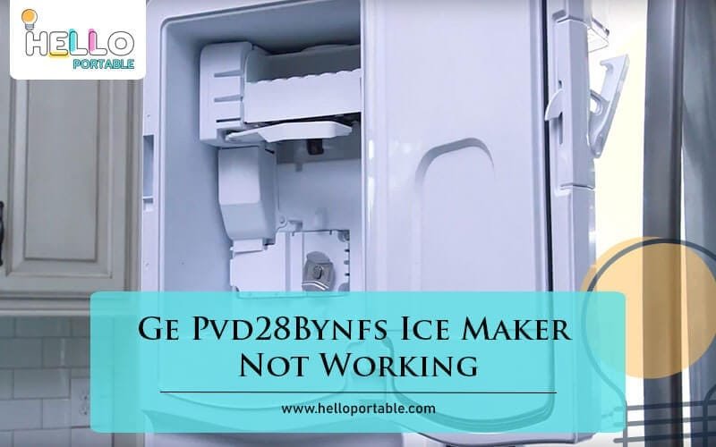 Ge Pvd28Bynfs Ice Maker Not Working-Fi
