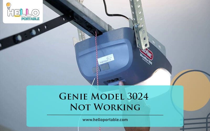 Genie Model 3024 Not Working-Fi