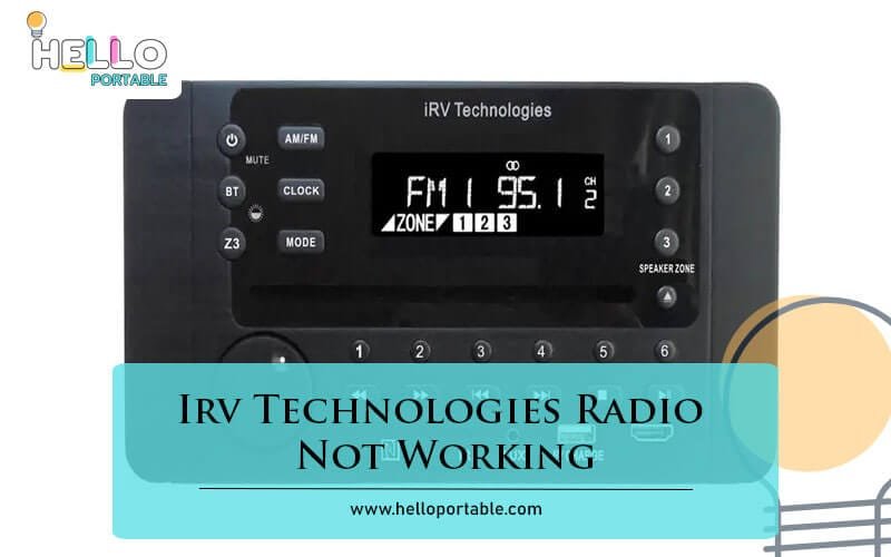 Irv Technologies Radio Not Working-Fi