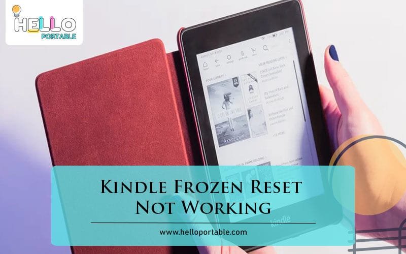 Kindle Frozen Reset Not Working-Fi