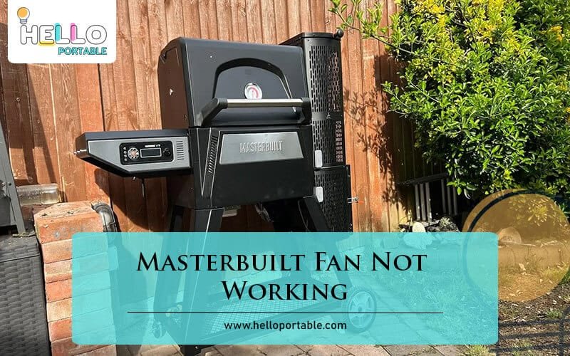 Masterbuilt Fan Not Working-Fi