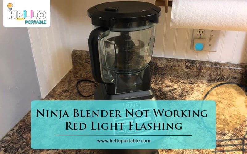 Ninja Blender Not Working Red Light Flashing Quick Fixes!