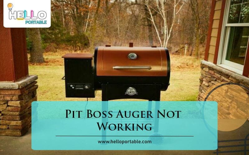 Pit Boss Auger Not Working-Fi