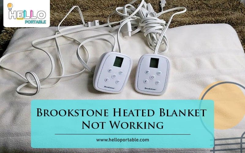 Brookstone Heated Blanket Not Working-Fi