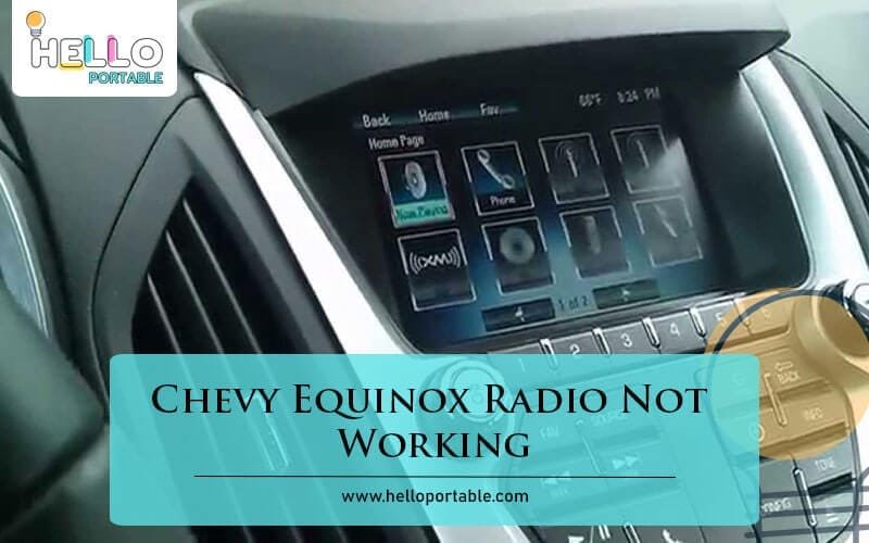 Chevy Equinox Radio Not Working-Fi