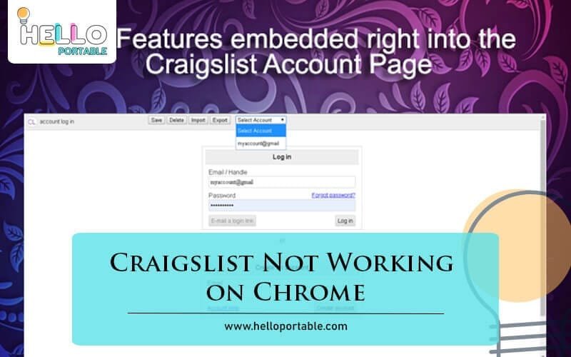 Craigslist Not Working on Chrome-Fi