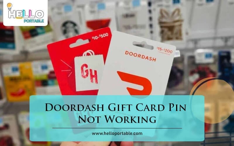 Doordash Gift Card Pin Not Working-Fi