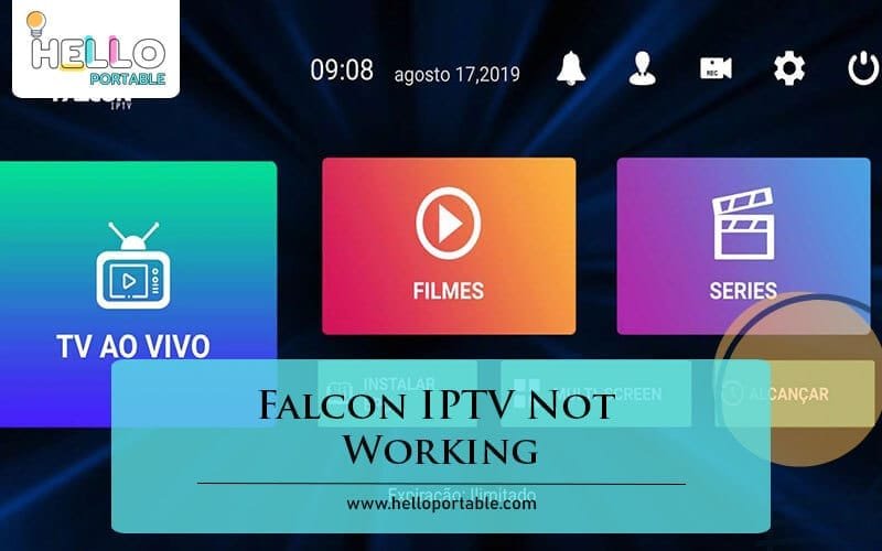 Falcon IPTV Not Working-Fi