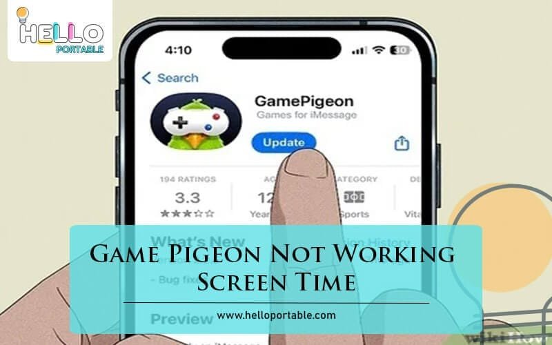 Game Pigeon Not Working Screen Time-Fi