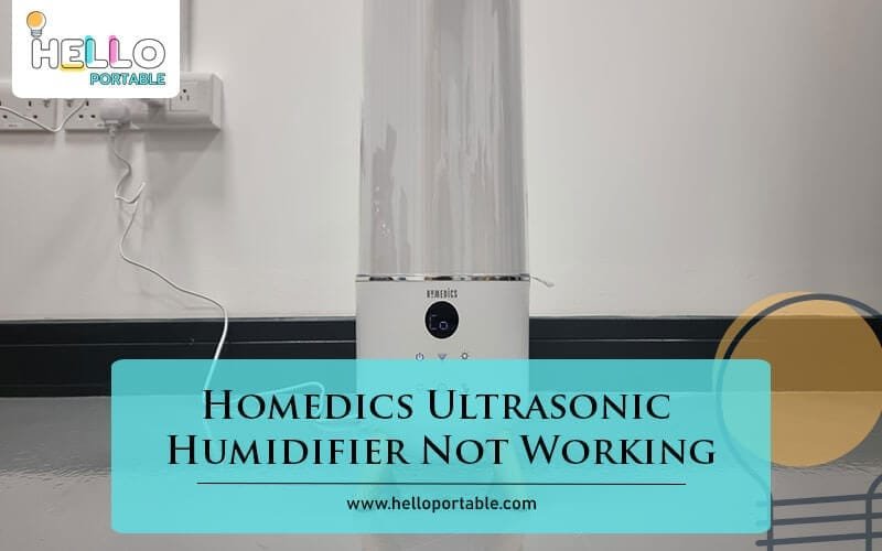 Homedics Ultrasonic Humidifier Not Working-Fi