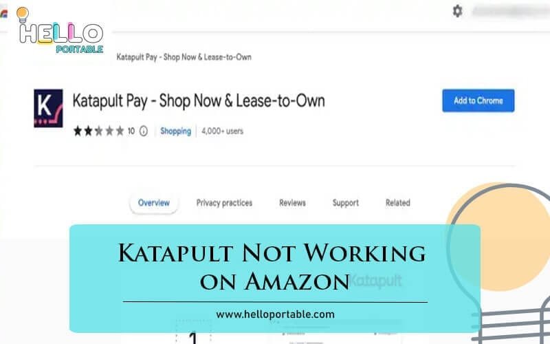 Katapult Not Working on Amazon-Fi