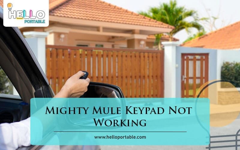 Mighty Mule Keypad Not Working-Fi