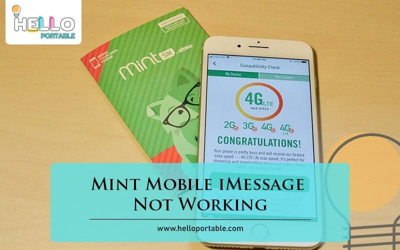 Mint Mobile iMessage Not Working-Fi