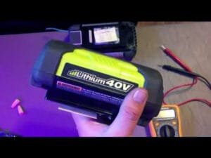 Ryobi Battery 40v 40V BACKPACK POWER SUPPLY/CHARGER RYOBI Tools