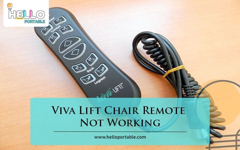 Viva Lift Chair Remote Not Working-FI
