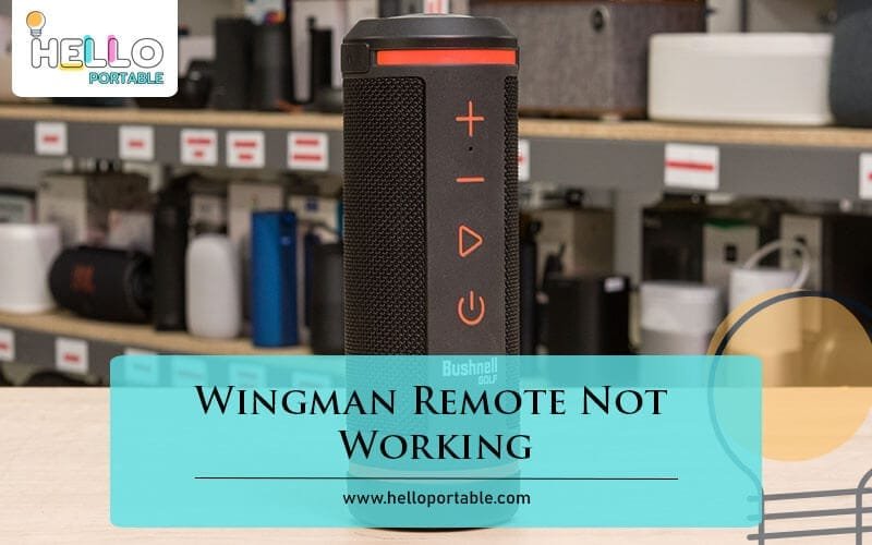 Wingman Remote Not Working-Fi