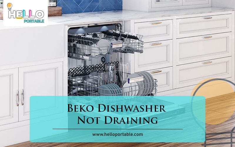 Beko Dishwasher Not Draining-Fi