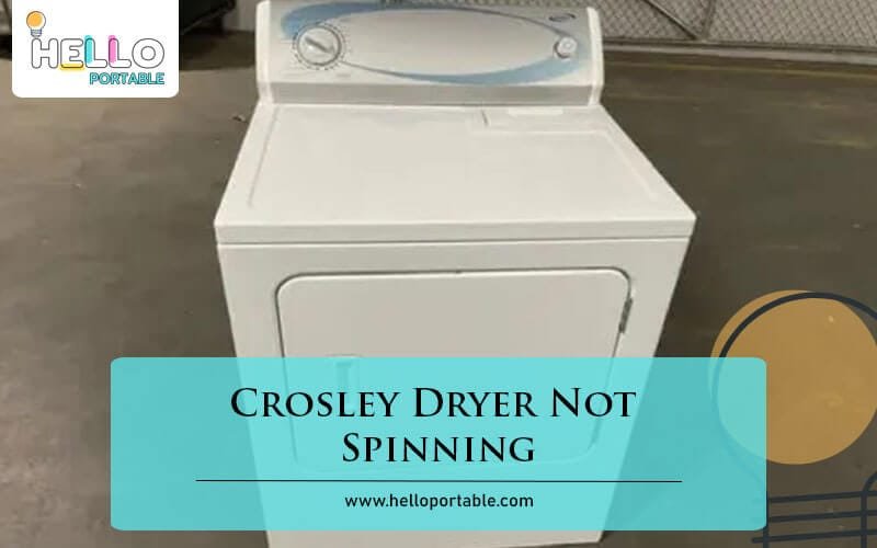 Crosley Dryer Not Spinning-Fi