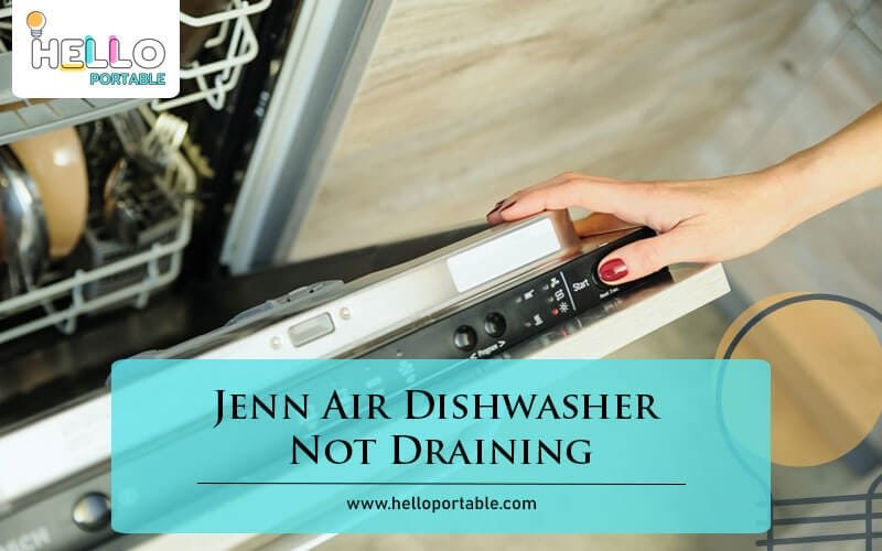Jenn Air Dishwasher Not Draining-Fi