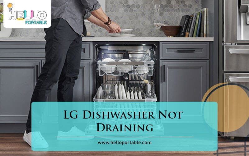 LG Dishwasher Not Draining-Fi