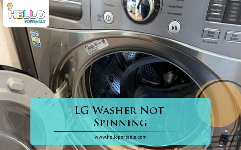 LG Washer Not Spinning-Fi