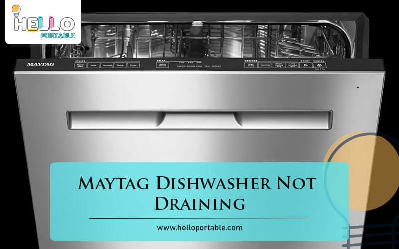 Maytag Dishwasher Not Draining-Fi