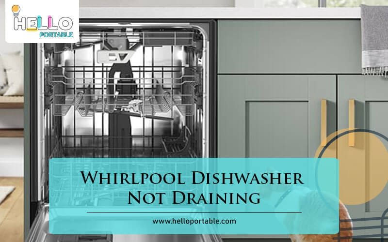 Whirlpool Dishwasher Not Draining-Fi