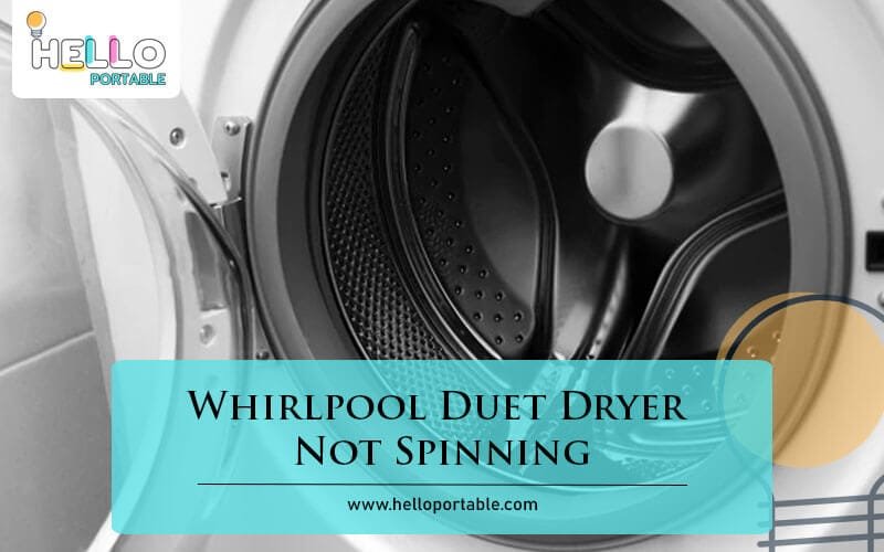 Whirlpool Duet Dryer Not Spinning-Fi