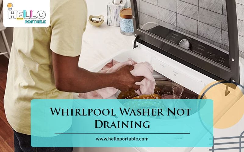 Whirlpool Washer Not Draining-Fi