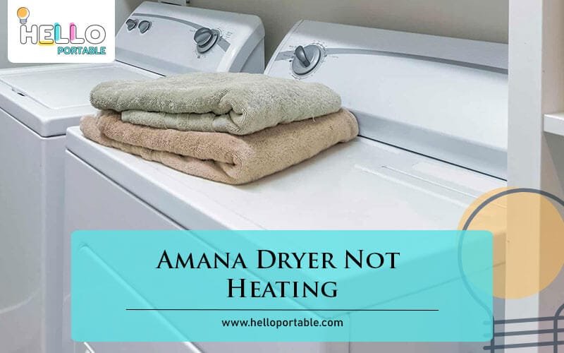 Amana Dryer Not Heating-Fi