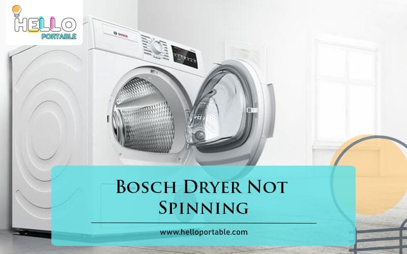 Bosch Dryer Not Spinning-Fi