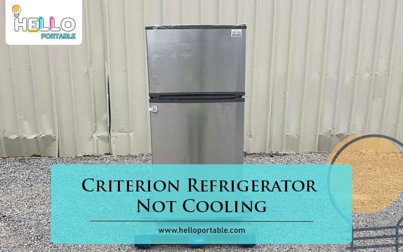 Criterion Refrigerator Not Cooling-Fi