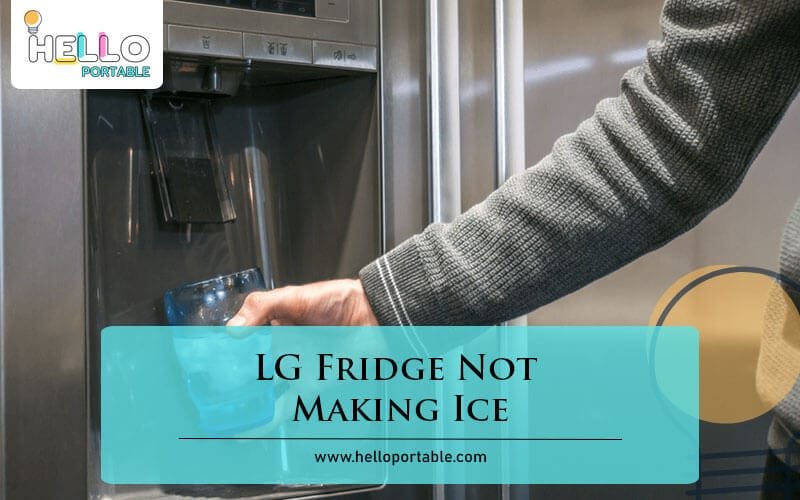 LG Fridge Not Making Ice-Fi