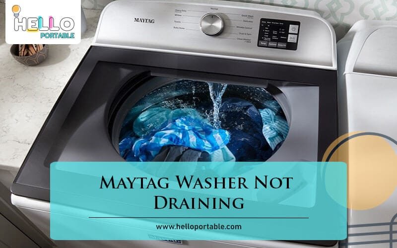 Maytag Washer Not Draining-Fi