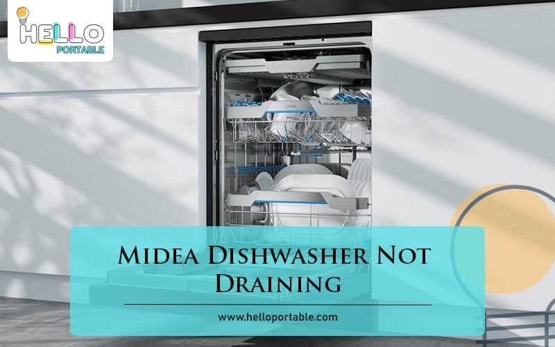 Midea Dishwasher Not Draining-Fi