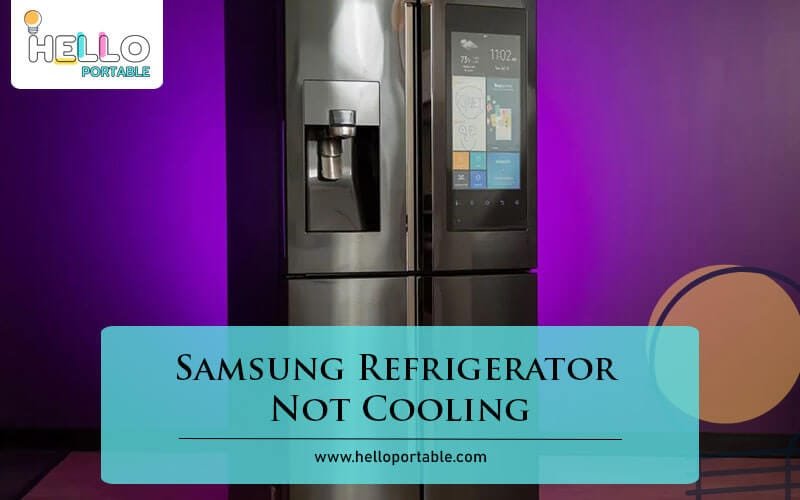 Samsung Refrigerator Not Cooling-Fi