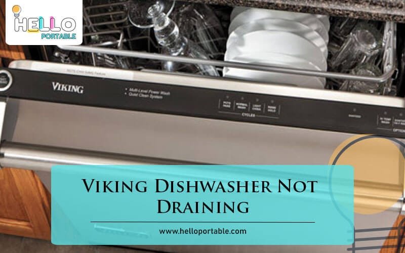 Viking Dishwasher Not Draining-Fi