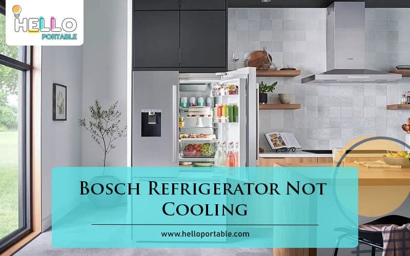 Bosch Refrigerator Not Cooling-Fi