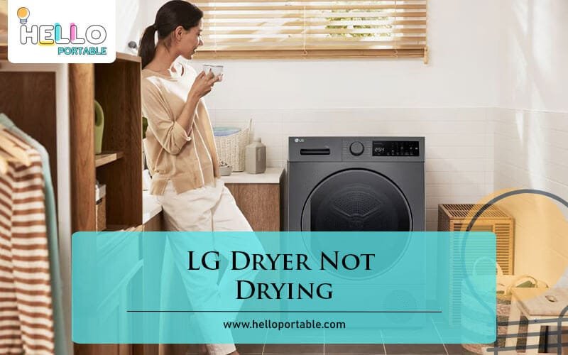LG Dryer Not Drying-Fi