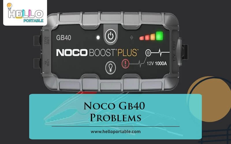Noco Gb40 Problems-Fi