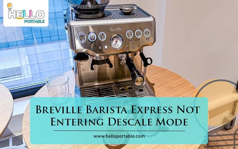 Breville Barista Express Not Entering Descale Mode-Fi