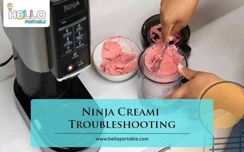 Ninja Creami Troubleshooting-Fi