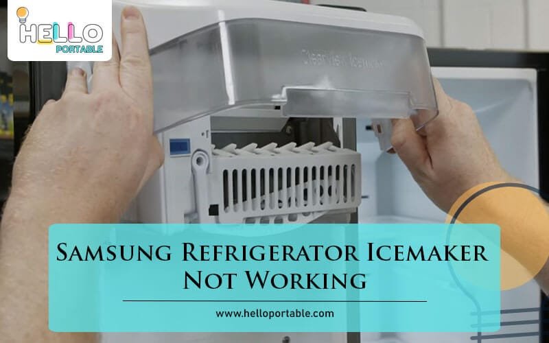 Samsung Refrigerator Icemaker Not Working-Fi