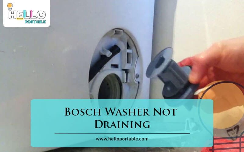 Bosch Washer Not Draining-Fi